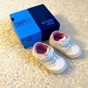 Stride Rite White Toddler Sneakers Size 5M